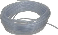 Parker - 3/16" ID x 1/4" OD, 1/32" Wall Thickness, 100' Long, Vinyl Tube - Clear, 22 Max psi, -40 to 150°F - Americas Tooling