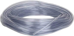 Parker - 3/16" ID x 5/16" OD, 1/16" Wall Thickness, 100' Long, Vinyl Tube - Clear, 55 Max psi, -40 to 150°F - Americas Tooling