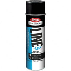 Krylon - 20 fl oz Black Field Marking Paint - 602' Coverage at 2" Wide, Water-Based Formula - Americas Tooling