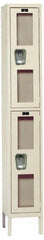 Hallowell - 2 Door, 2 Tier, Safety-View Wardrobe Lockers - Americas Tooling