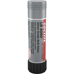 Loctite - 20 Gram Stick High Temperature Anti-Seize Lubricant - Silver Colored, -20 to 1,600°F, Silver Colored, Water Resistant - Americas Tooling