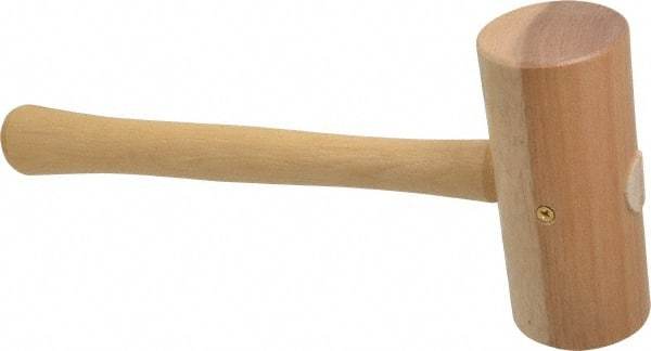 Garland - 1-3/8 Lb Head Wooden Mallet - 11" Long Wood Handle - Americas Tooling