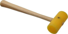 Garland - 1/4 Lb Head Plastic Mallet - 9" OAL, 9-1/4" Long Wood Handle - Americas Tooling