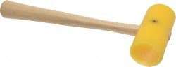 Garland - 3/8 Lb Head Plastic Mallet - 9-3/4" OAL, 10" Long Wood Handle - Americas Tooling