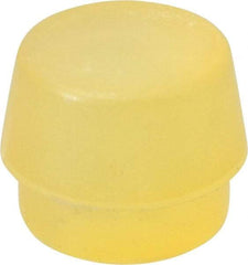 Garland - 1-1/4" Face Diam, Grade Soft, Natural Soft Face Hammer Tip - Urethane - Americas Tooling