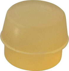 Garland - 1-1/2" Face Diam, Grade Soft, Natural Soft Face Hammer Tip - Urethane - Americas Tooling