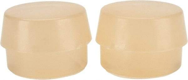 Garland - 1-3/4" Face Diam, Grade Soft, Natural Soft Face Hammer Tip - Urethane - Americas Tooling