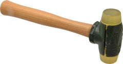 Garland - 1-1/2 Lb Head 1-1/4" Face Urethane Split Head Hammer - Wood Handle - Americas Tooling