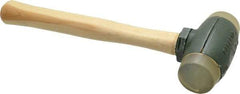 Garland - 2-3/4 Lb Head 1-3/4" Face Urethane Split Head Hammer - Wood Handle - Americas Tooling