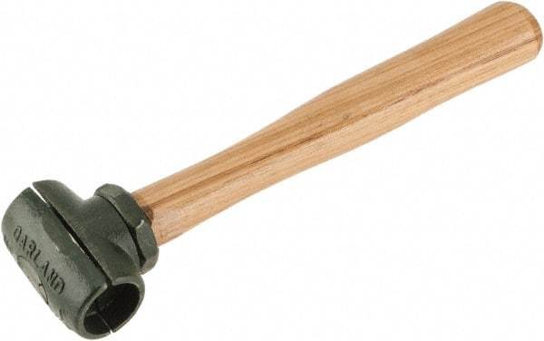 Garland - 1-1/2 Lb Head 1-1/4" Face Malleable Iron Split Head Hammer without Faces - Wood Handle - Americas Tooling