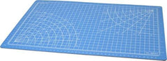 Excel - 18 x 12" Self Healing Cutting Mat - Blue, 3/32" Thick - Americas Tooling