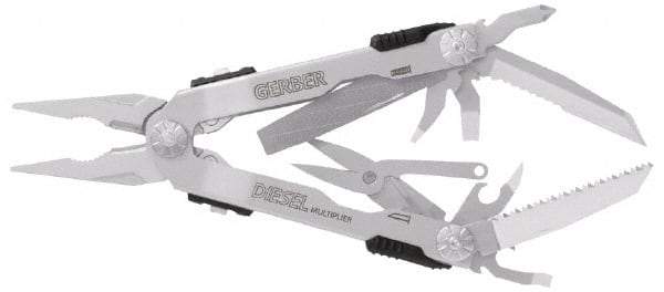 Gerber - 14 Piece, Multi-Tool Set - 6-3/8" OAL, 5" Closed Length - Americas Tooling