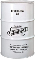 Lubriplate - 55 Gal Drum, ISO 32, SAE 10, Air Compressor Oil - -8°F to 375°, 160 Viscosity (SUS) at 100°F, 46 Viscosity (SUS) at 210°F - Americas Tooling