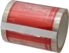 Nifty Products - 333 Piece, 5" Long x 5" Wide, Tape Roll - Packing Slip Enclosed, Clear with Red Border - Americas Tooling