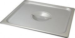 VOLLRATH - 13.9" Long x 12.9" Wide, Rectangular Stainless Steel Lid - Use with Food Pan - Americas Tooling