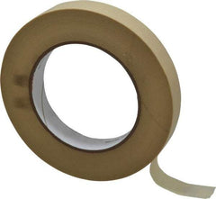 3M - 3/4" Wide x 60 Yd Long Tan Paper Masking Tape - Series 2308, 5.3 mil Thick, 22 In/Lb Tensile Strength - Americas Tooling