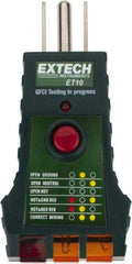 Extech - Receptacle Tester with GFCI - Americas Tooling