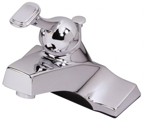 B&K Mueller - Lever Handle, Deck Plate Bathroom Faucet - One Handle, Pop Up Drain, Standard Spout - Americas Tooling