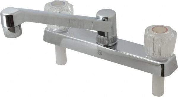 B&K Mueller - Deck Plate Mount, Kitchen Faucet without Spray - Two Handle, Knob Handle, Standard Spout - Americas Tooling