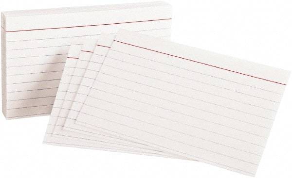 OXFORD - 100 Index Cards - 3 x 5" - Americas Tooling