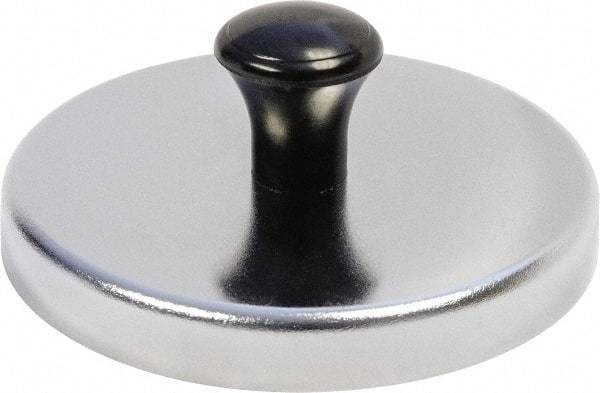 Mag-Mate - 3-3/16" Diam Magnetic Print Holder - Round, 1-3/16" High, 47.5 Lb Average Magnetic Pull - Americas Tooling