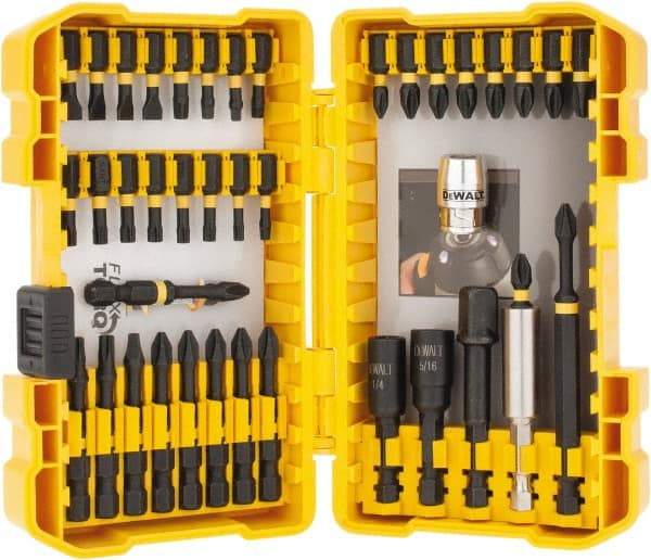 DeWALT - 40 Piece, Magnetic Hex Handle, Insert Bit Set - #1 to #3 - Americas Tooling