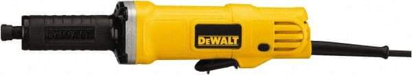 DeWALT - 1/4 Inch Collet, 25,000 RPM, Inline, Electric Die Grinder - 120 Volt, 0.4425 Hp, 4.2 Amp, 6.5 Ft. Long Cord - Americas Tooling