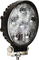 Buyers Products - 12 to 24 Volt, Clear Flood Beam Light - 1.5 Amps, 1,350 Lumens, 6 LED Lamp - Americas Tooling