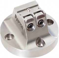 Raptor Workholding - 3/4" Jaw Width, 3" High x 4.97" Wide Dovetail Vise - For Use with 4 & 5 Axis Workholding Systems - Americas Tooling