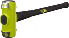 Wilton - 14 Lb Head, 24" Long Sledge Hammer - Steel Head, Steel Handle with Grip - Americas Tooling