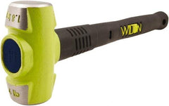 Wilton - 4 Lb Head, 12" Long Sledge Hammer - Steel Head, Steel Handle with Grip - Americas Tooling