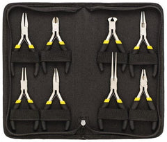 General - 8 Piece Mini Plier Set - Comes in Vinyl Case - Americas Tooling