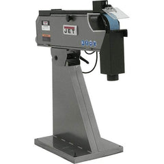 Jet - 79" Long x 3" Wide Belt Grinder - 4 hp, 220 Volts - Americas Tooling