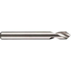 DORMER - 10mm Body Diam, 90°, 89mm OAL, Solid Carbide Spotting Drill - Americas Tooling