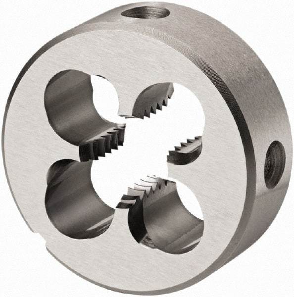 DORMER - PG36x16.00 PG Thread, High Speed Steel Round Die - 22mm Thick, Right Hand Thread, Series F190 - Exact Industrial Supply