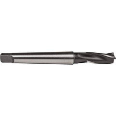 Union Butterfield - 1/2" Diam, 1" Shank, Diam, 3 Flutes, Taper Shank, Interchangeable Pilot Counterbore - Americas Tooling