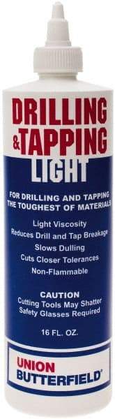 Union Butterfield - 16 oz Bottle Cutting & Tapping Fluid - Use on Ferrous Metals & Nonferrous Metals - Americas Tooling