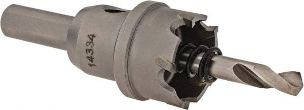 Hougen - 1-1/16" Diam, 1/8" Cutting Depth, Hole Saw - Carbide-Tipped Saw, Toothed Edge - Americas Tooling