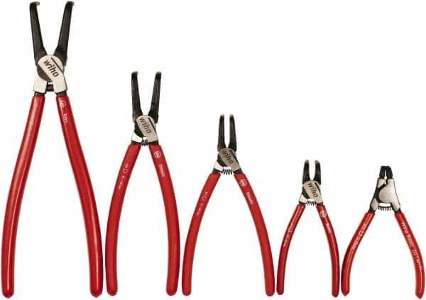 Wiha - 5 Piece Retaining Ring Plier Set - Comes in Box - Americas Tooling