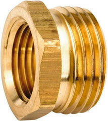 ANDERSON METALS - 3/4 MGHT & 3/8 NPT Garden Hose Male x FIP - Lead Free Brass, Male Hose to Female Pipe Connector - Americas Tooling