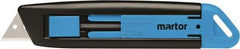 Martor USA - Retractable Utility Knife - Black & Blue Handle - Americas Tooling