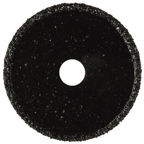 Disston - 2-1/2" Diam, 7/16" Arbor Hole Diam, Wet & Dry Cut Saw Blade - Tungsten Carbide-Tipped, Smooth Action, Standard Round Arbor - Americas Tooling