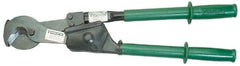 Greenlee - 27-1/2" OAL, 1,500 MCM Capacity, Cable Cutter - Rubber Handle - Americas Tooling