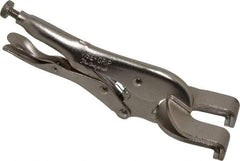 Irwin - 9" OAL Standard Jaw Panel Clamp Weld Locking Pliers - 3/8" Jaw Depth, 3/8" Jaw Opening - Americas Tooling