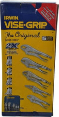 Irwin - 5 Piece Locking Plier Set - Comes in Kit Bag - Americas Tooling