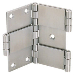 Sugatsune - 2-3/4" Long x 3-5/64" Wide 304 Stainless Double Action Commercial Hinge - Exact Industrial Supply