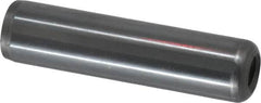 Gibraltar - 1/2" Diam x 2" Pin Length C-1215 Case Hardened Steel Pull Out Dowel Pin - 1 Beveled & 1 Threaded End - Americas Tooling