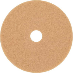 Floor Pads, Bonnets & Screens; Type: Floor Pad; Pad Diameter: 20 in; Pad Color: Tan; Material: Non-Woven Polyester Fiber; Grit Grade: Non-Abrasive; ForUseWith: Ultra High Speed Machines; Applications: Burnishing;High Traffic Areas; Application: Burnishing