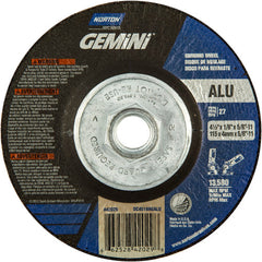 ‎4-1/2″ × 1/8″ × 5/8″-11 Gemini Non-Woven Depressed Center Wheel Type 27 46 Grit - Americas Tooling