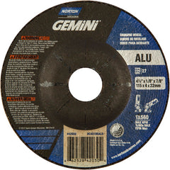 ‎4-1/2″ × 1/8″ × 7/8″ Gemini Non-Woven Depressed Center Wheel Type 27 46 Grit - Americas Tooling